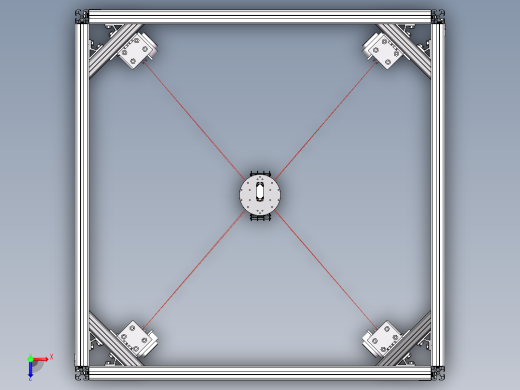 绳驱机器人sw22可编辑俯视缩略图