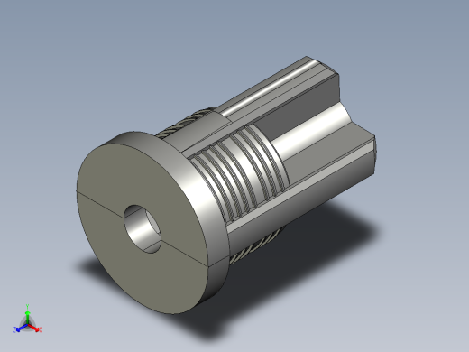 43一体式固定脚座