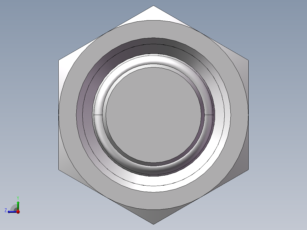 锥孔螺堵、9D-22右视图