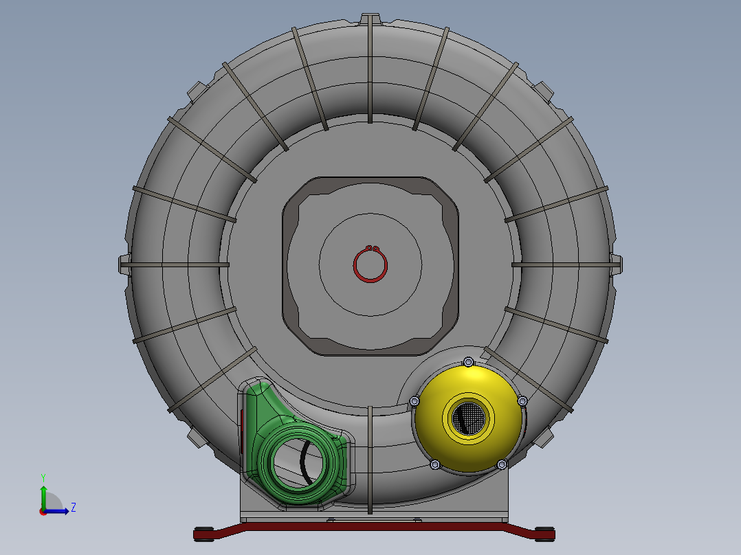 泵、水泵(7)左视图