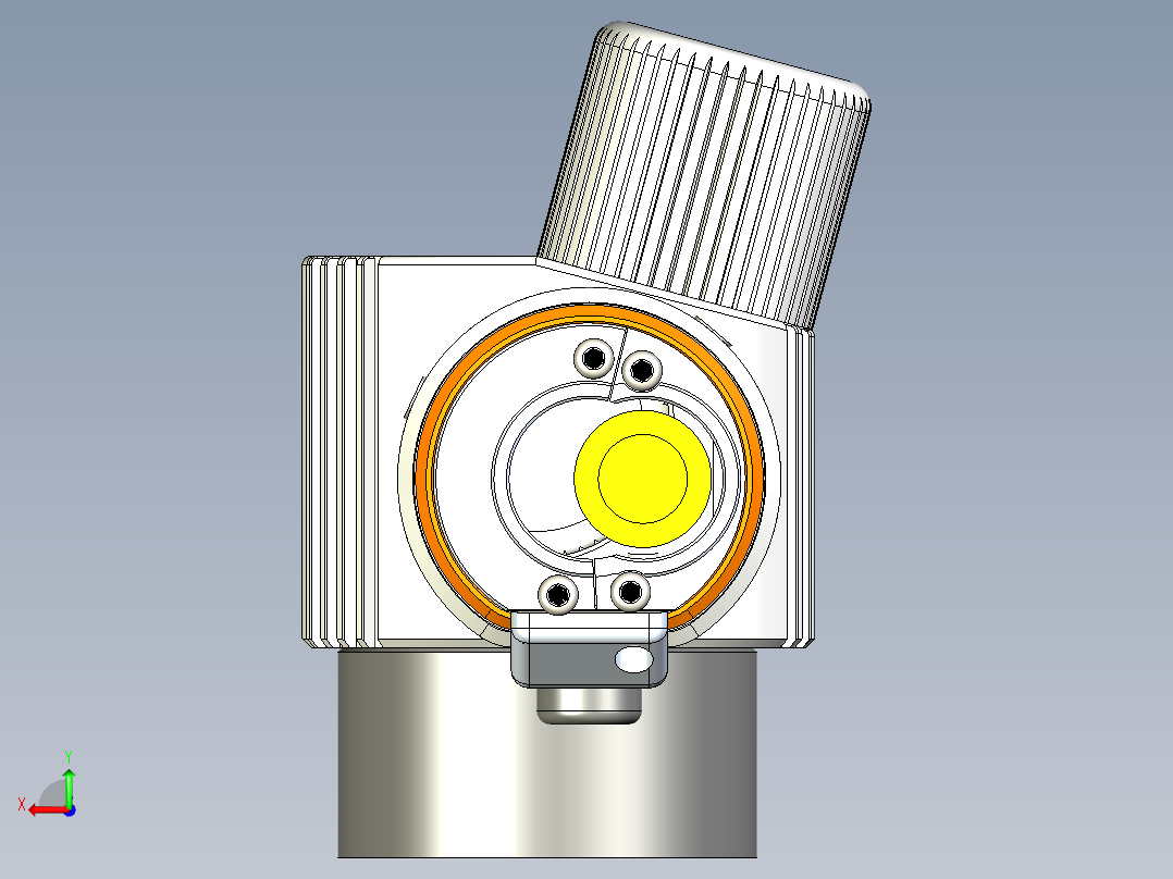 DHCP-200双轴手持脉冲清洗后视图
