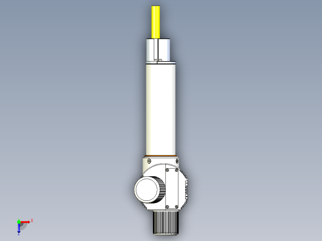 DHCP-200双轴手持脉冲清洗俯视图