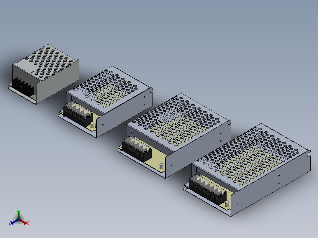电源(25)正等轴测图