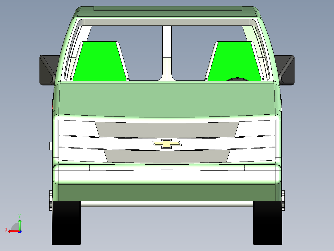 B3003584-阿斯特罗货车房车后视图