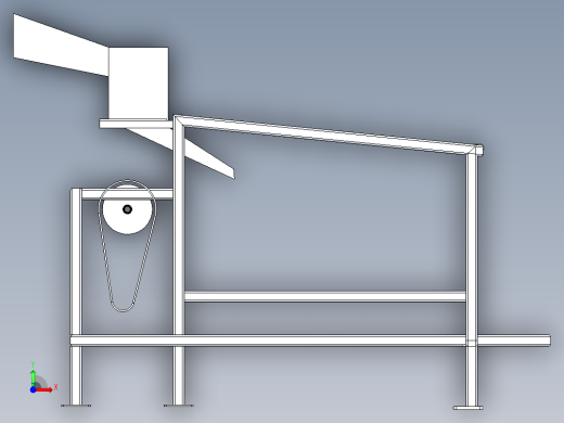 B3004092-谷物分离机振动筛前视缩略图