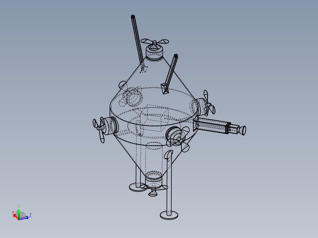 水下侦测机器人