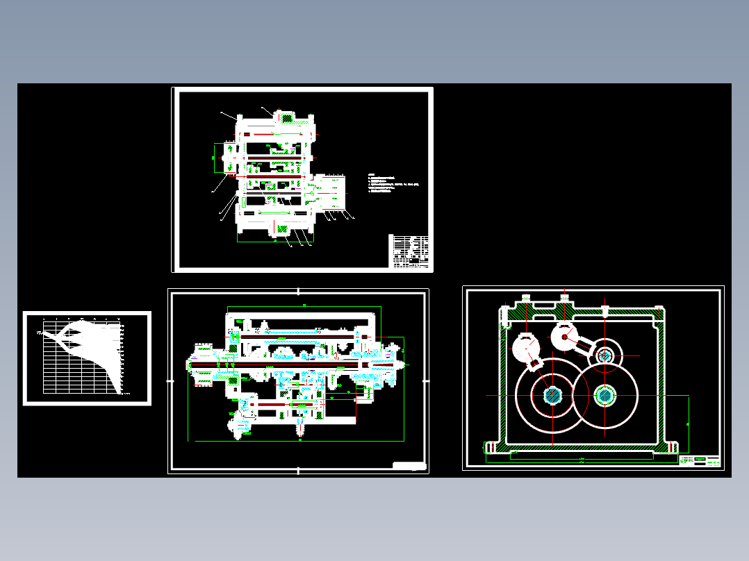 车床320床头箱CAD设计MF35