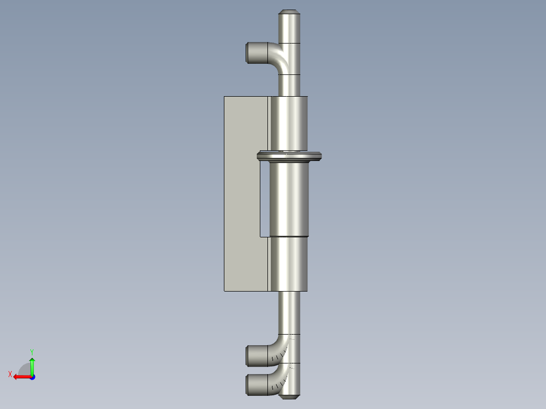 Z弹簧插销H1H2-1后视图