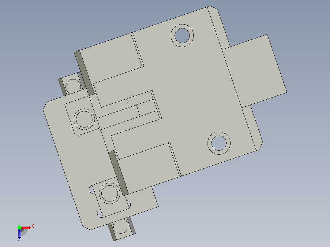 高度扫描俯视图