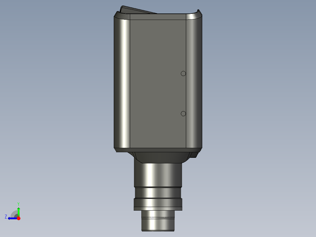 Simagic Alpha Evo 9-12 轴距（单位：纳米）右视图