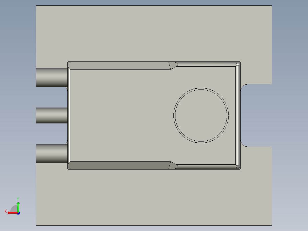 V1相机装配-底壳-相机-维修线V11后视图