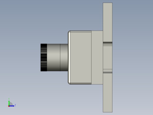 V1相机装配-底壳-相机-维修线V11左视缩略图