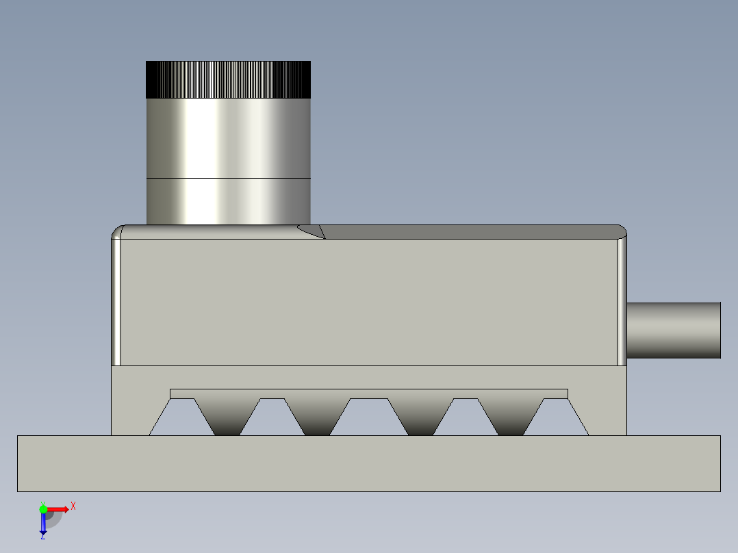 V1相机装配-底壳-相机-维修线V11俯视图