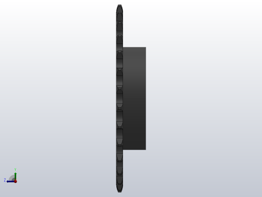 直孔链轮083／084型_30-083／084-1左视缩略图