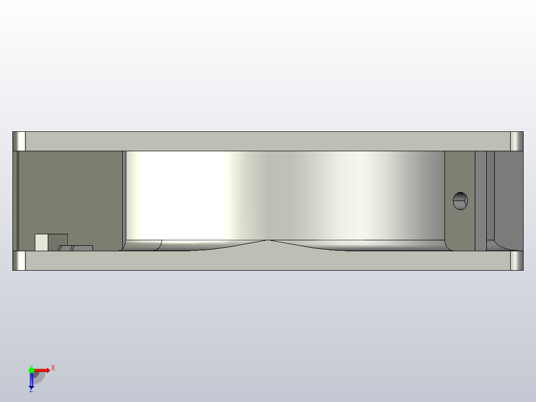 台湾建准AC风扇SF23092A 2092HBL.GN俯视图