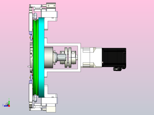 椭圆链条环形导轨右视缩略图