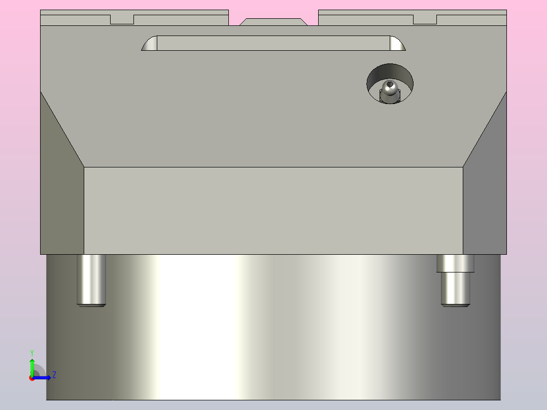 气动夹紧系统SCHUNK-0405360 KSF plus 160, 0左视图