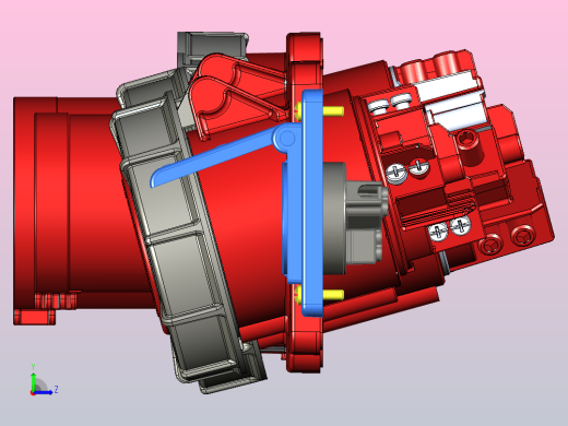 电源插座 380 V 125 A 380 V 63 A 220 V16 A左视缩略图