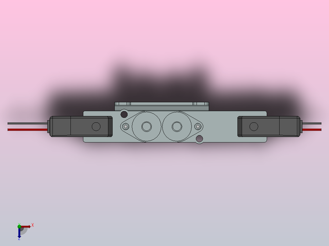 SY5420-GD-C4-8 双电控直接出线式电磁阀[SY5420-6-GD-01-C6-F2]俯视图