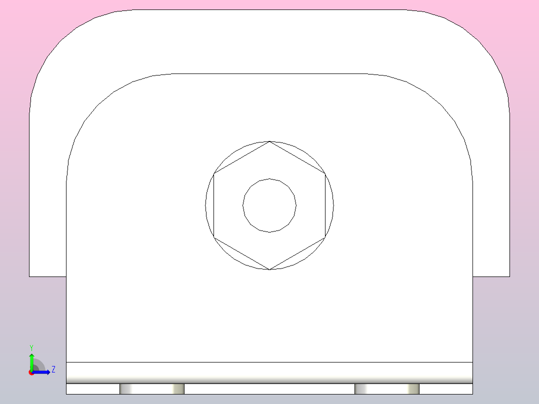 接线盒кб25-10端子排左视图