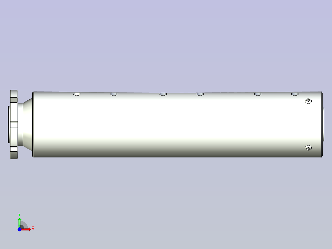 旋转接头HPS系列12流道[HPS43120]前视图
