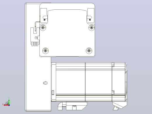 皮带直线轴半封闭可选导轨TPA-HNB-85S-90-L500-RP-C-P20-N3后视缩略图