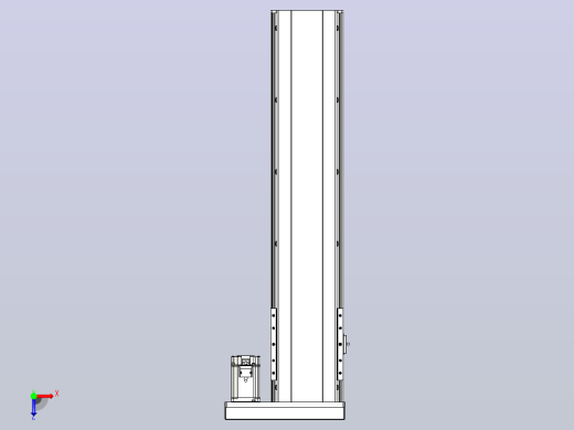 日规模组半封闭丝杆TPA-HNR-202D-2510C-L750-ML-C-P75-N3俯视缩略图