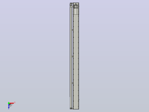 MFM22-BC-1000W-3500L齿轮齿条模组MFM22 最大负载150KG俯视缩略图