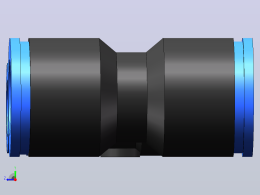 气管接头快插接头右视缩略图