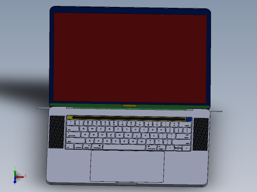 MacBook+15触摸杆2017