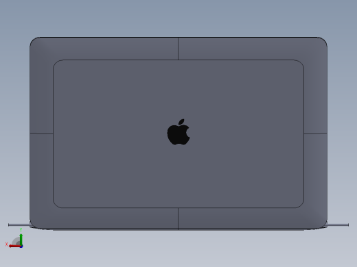 MacBook+15触摸杆2017后视缩略图