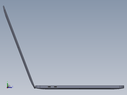 MacBook+15触摸杆2017左视缩略图