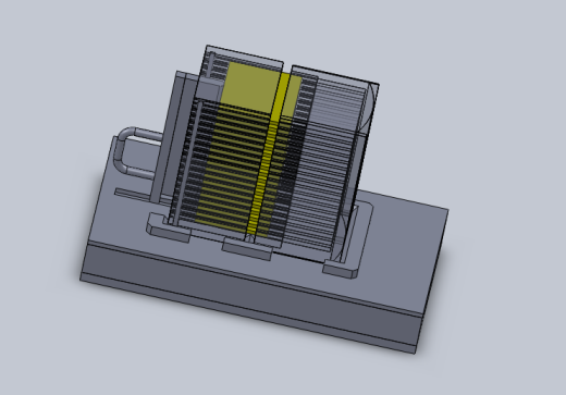 料架挤压设备3D模型缩略图
