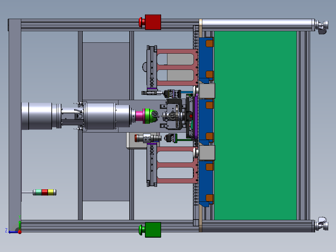 ST50-EVP产品旋卯组装压机右视图