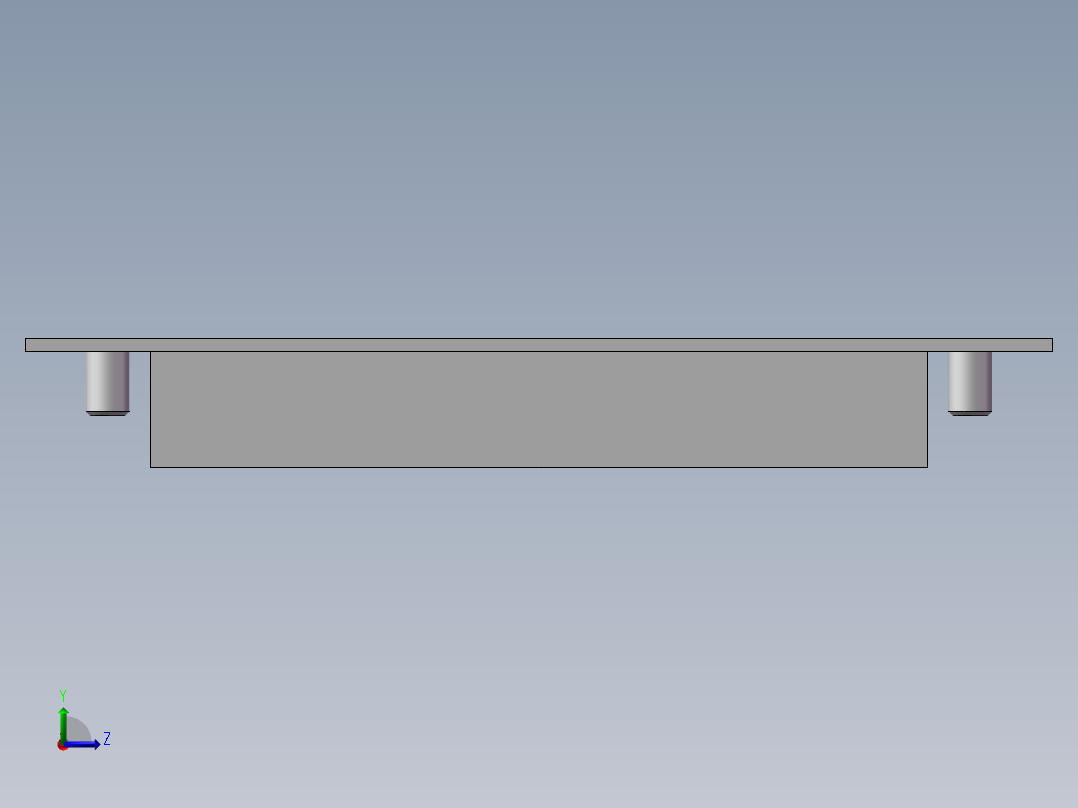 拉手XAD01左视图