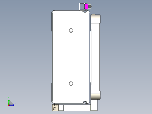 威洛博LC系列3d模型模组2LC22H1Y-S1500左视缩略图