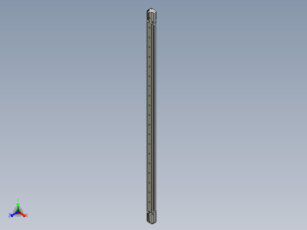 基恩士SL-V22L_R_kc图纸模型主视图