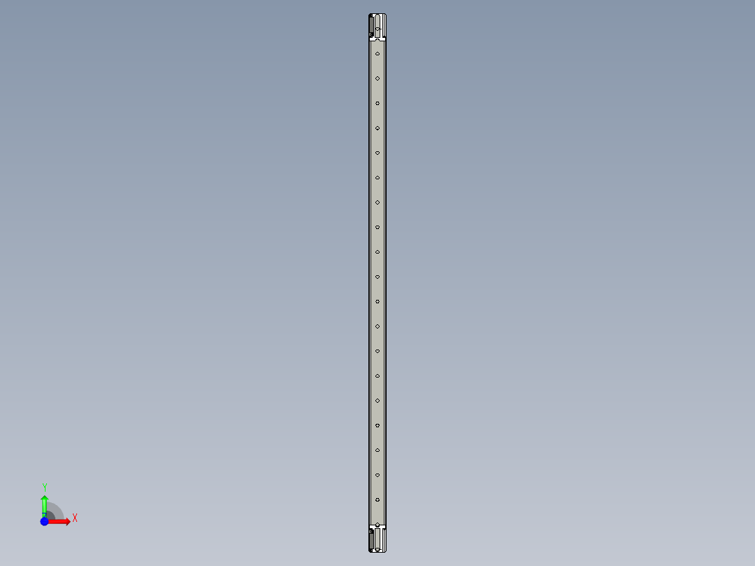 基恩士SL-V22L_R_kc图纸模型前视图