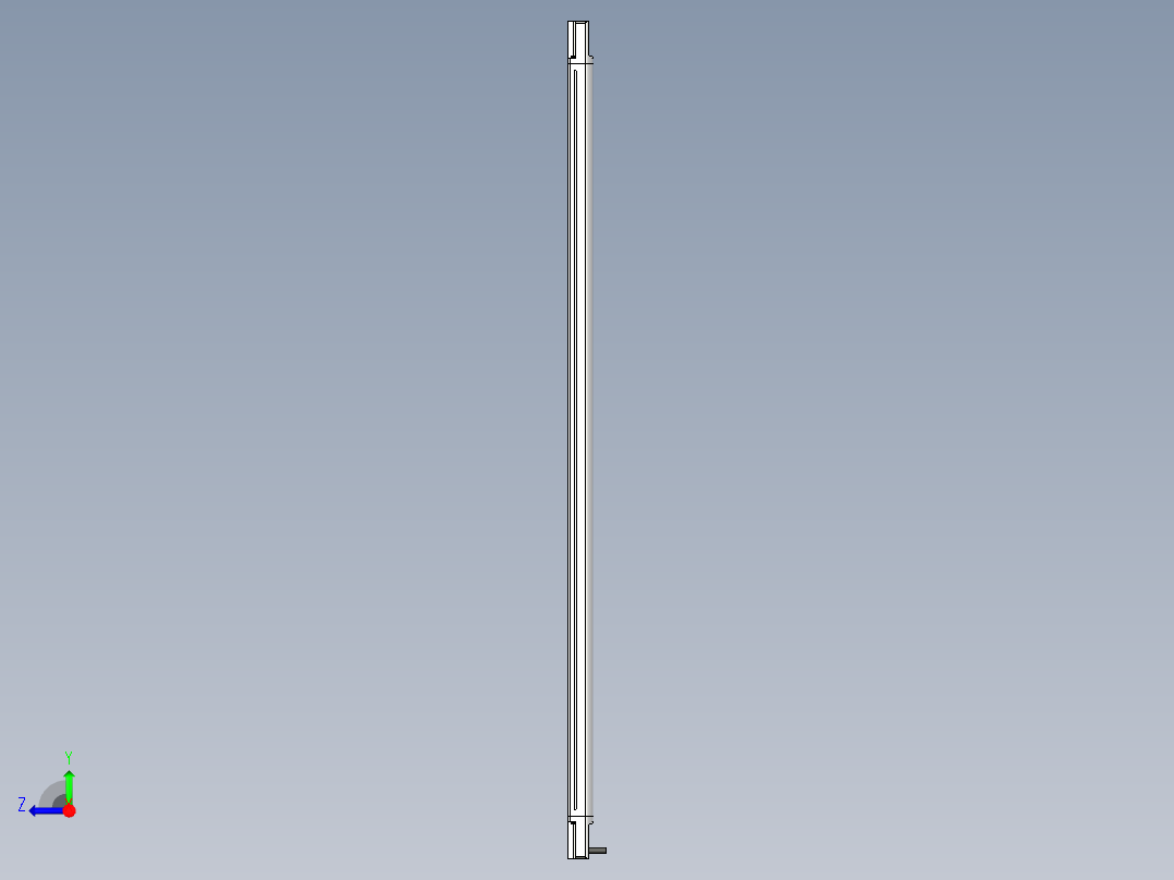 基恩士SL-V22L_R_kc图纸模型右视图