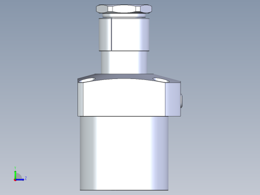 KOSMEKLG1050-GR-Y60多系列多零件图纸模型左视缩略图