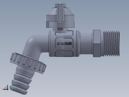 铜水龙头后视缩略图