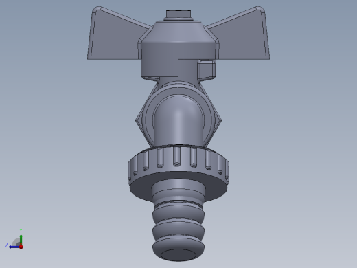 铜水龙头右视缩略图