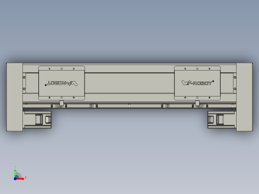 威洛博双电机滑台-VC14D2-S100-BLR-P40-C6前视缩略图