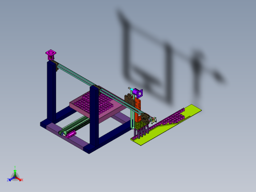 零件机械手堆叠设备