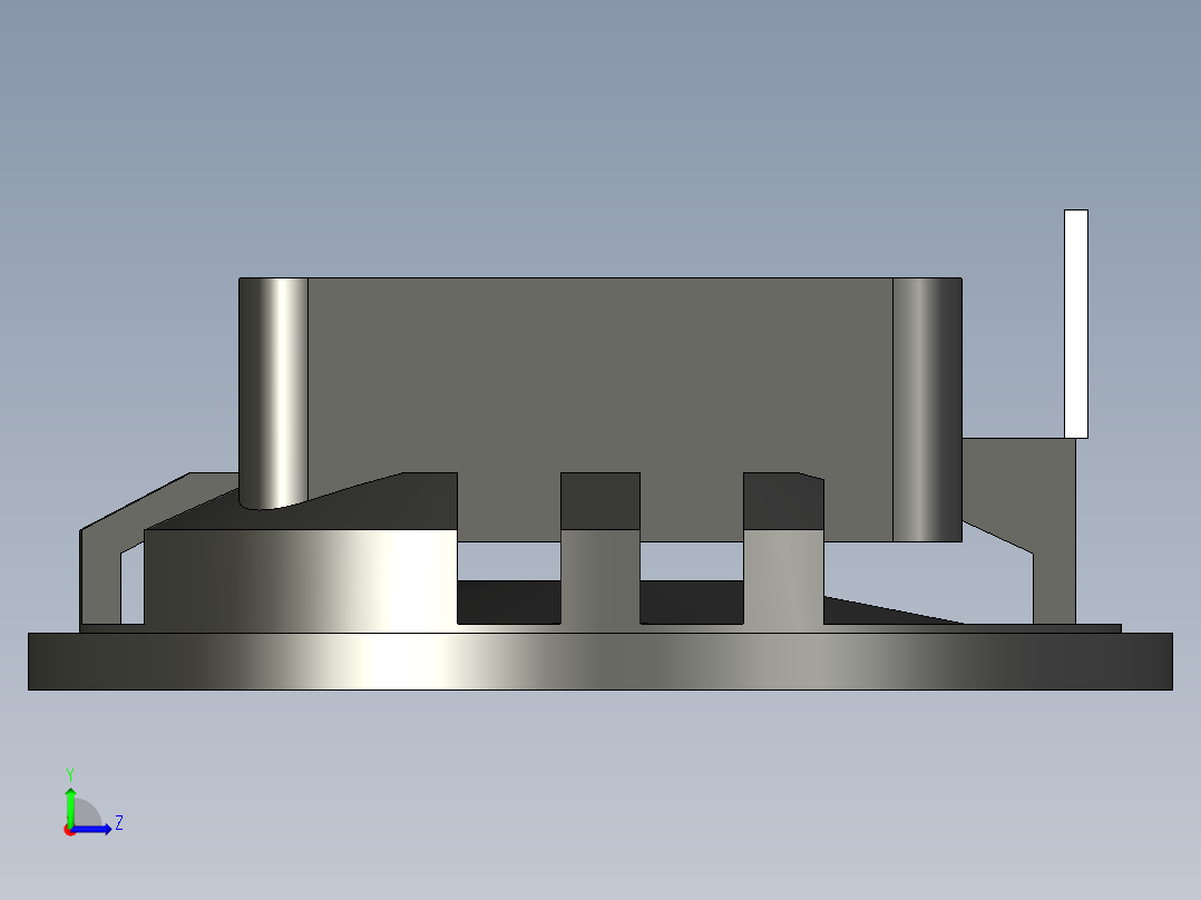 扬声器Visaton k50 wp8左视图