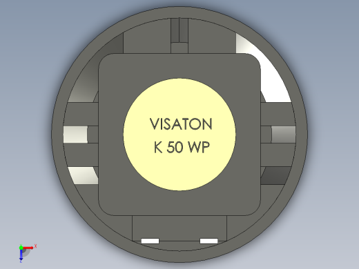 扬声器Visaton k50 wp8俯视缩略图