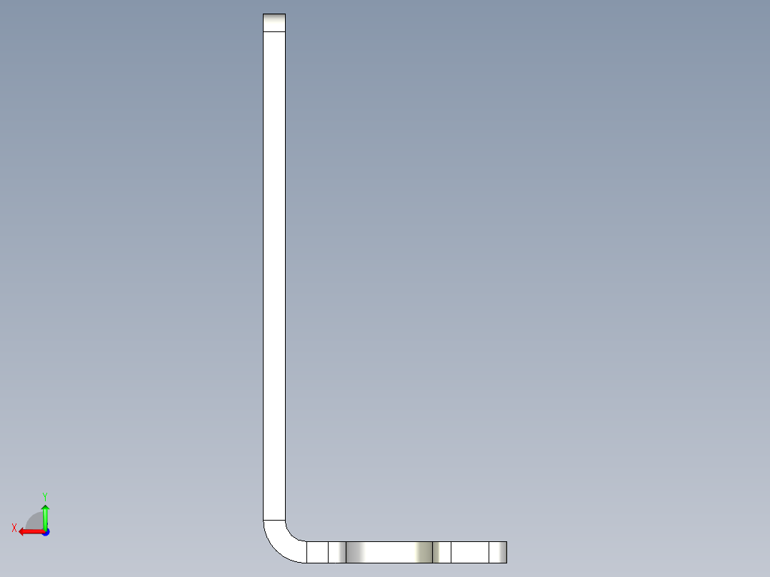 光电_激光传感器05）EB_3032_安装支架后视图