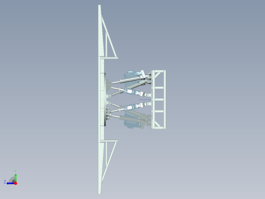 六自由度总装平台右视缩略图