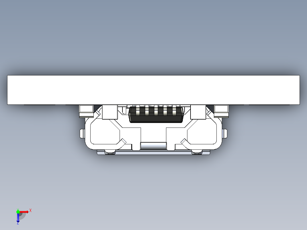 USB俯视图