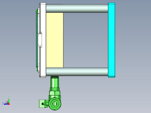 ZAZ00-A-笔记本CNC工装夹具三维模型CNC5右视缩略图